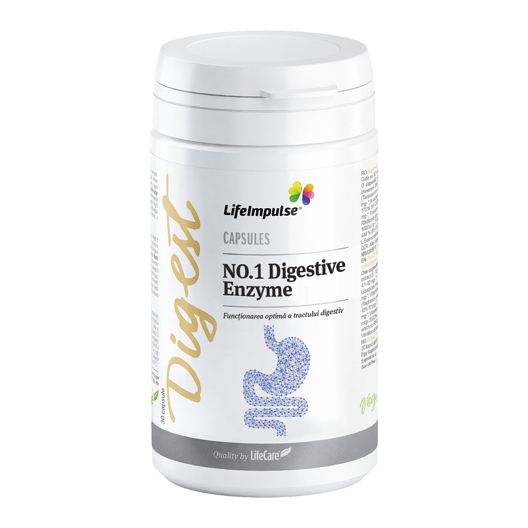 Enzime Digestive NO.1 Digestive Enzyme Life Impulse