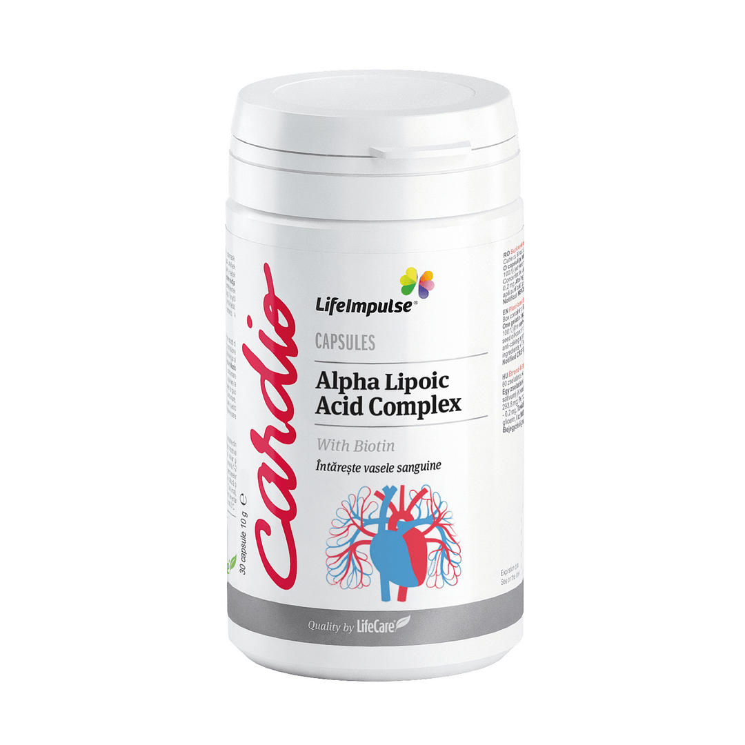 7051 Complex de acid alfa lipoic cu biotina Life Impulse