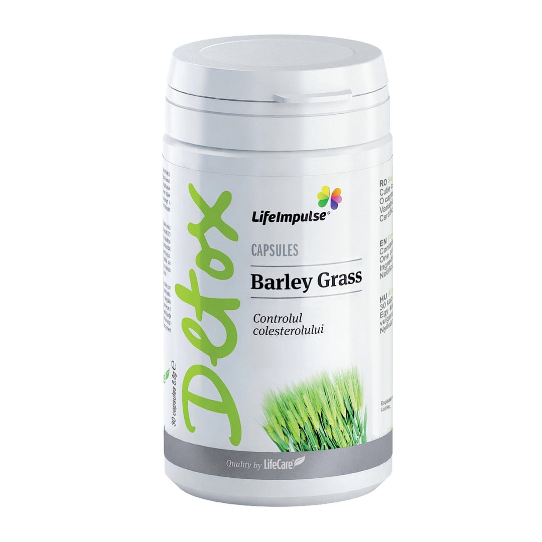 Barley Grass (Orz Verde) BIO, Controlul colesterolului Life Impulse