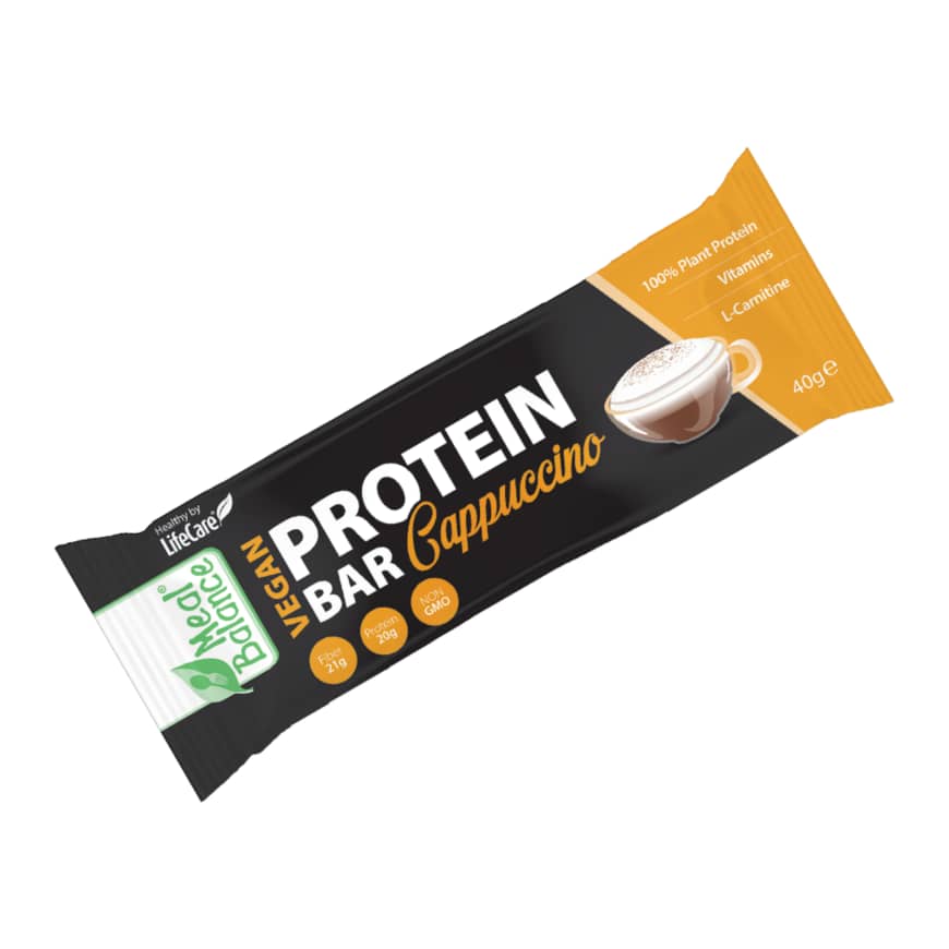 Baton vegan de proteine cu cappuccino Meal Balance