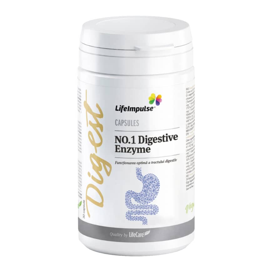 Enzime Digestive NO.1 Digestive Enzyme Life Impulse